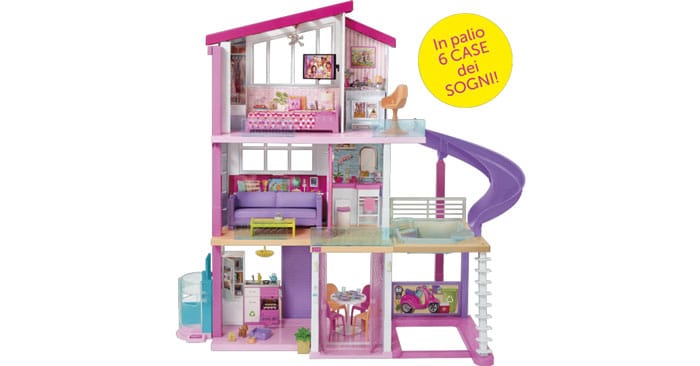 Vinci la casa Barbie dei sogni