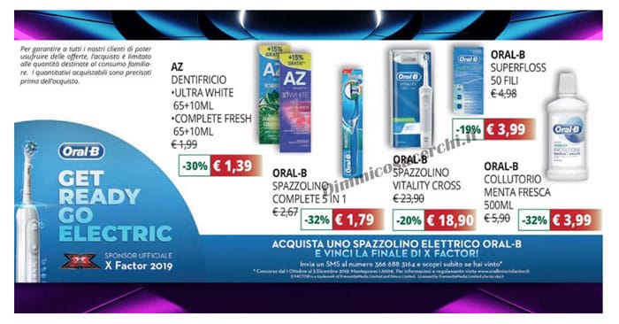 Vinci la finale di X Factor con Oral-B