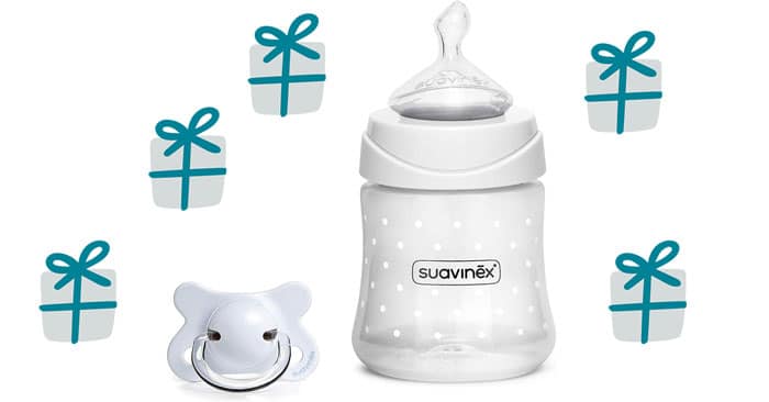 Lista Nascita su Amazon ti regala Set di biberon e ciuccio Suavinex