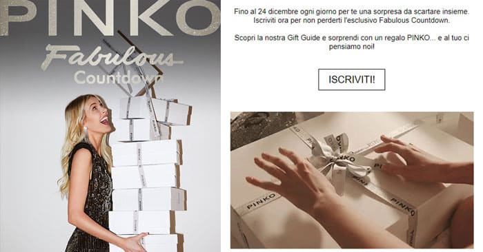 PINKO Countdown: una sorpresa al giorno!