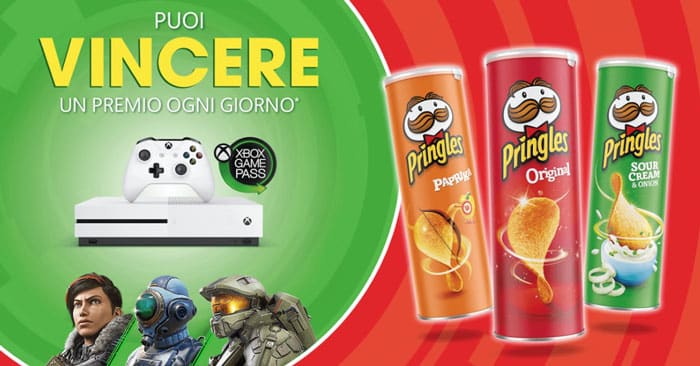 Pringles: vinci Xbox One S