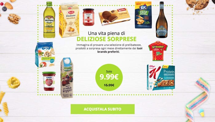 codice sconto degustabox