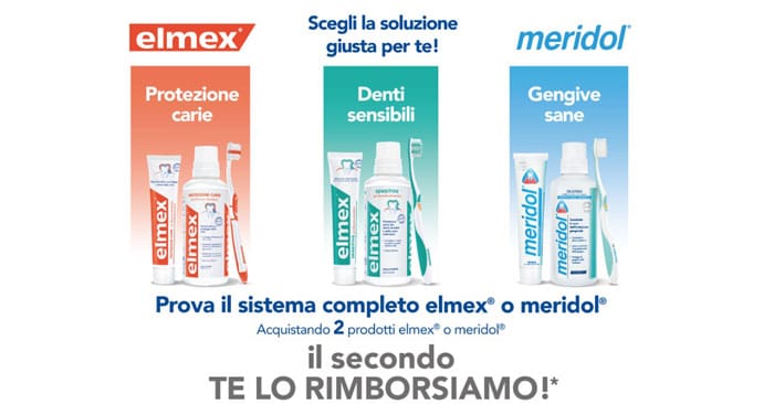 Cashback Elmex® e meridol®: