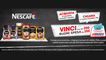 Concorso Nescafè Mercatò