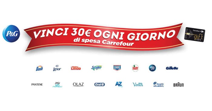 Concorso P&G "Vinci la spesa"