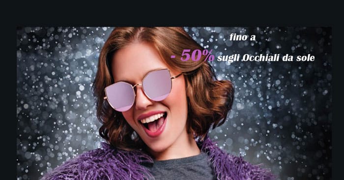 GrandVision: coupon 50% di sconto