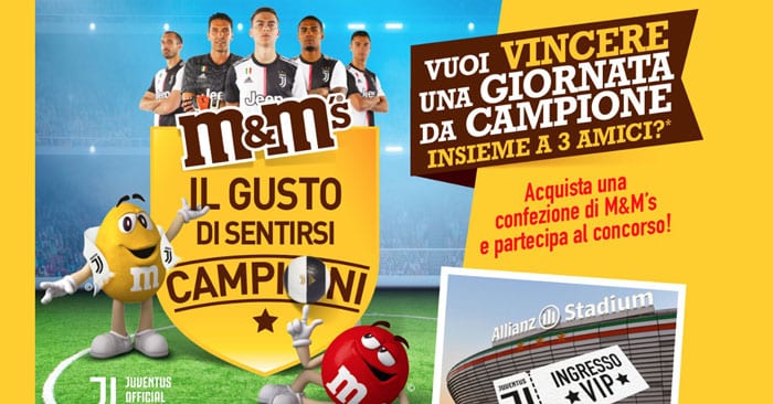 M&M's "Il gusto di sentirsi campioni"