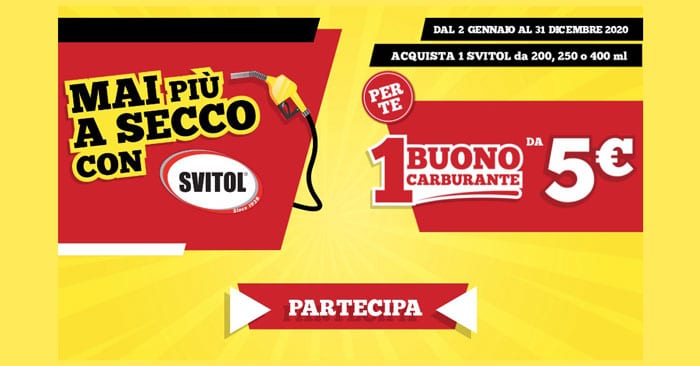 Mai più a secco con Svitol