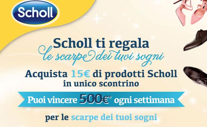 Scholl ti regala le scarpe dei tuoi sogni