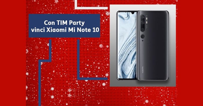 TIM Party vinci Xiaomi Mi Note 10