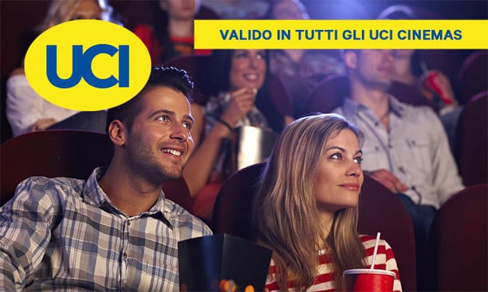 UCI Cinemas: biglietti a metà prezzo