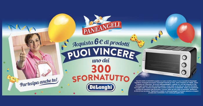 Vinci Sfornatutto De Longhi con Paneangeli