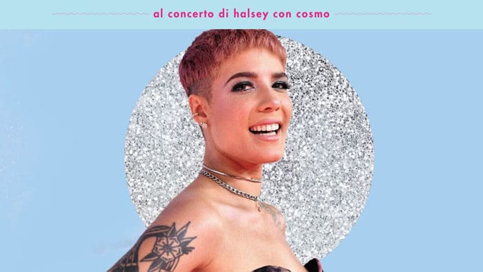 Vinci il concerto di HALSEY con Cosmo