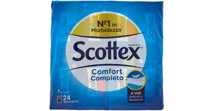 Fazzoletti Scottex in offerta