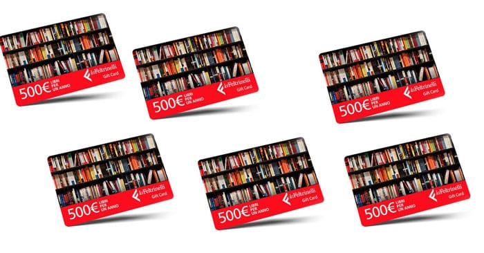 La Feltrinelli: vinci gift card