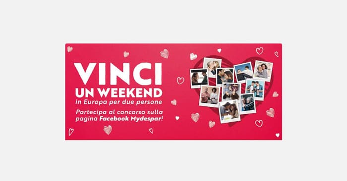 Mydespar: vinci weekend in Europa per 2 persone