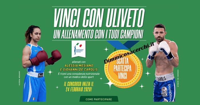 Uliveto: vinci un allenamento con i tuoi campioni