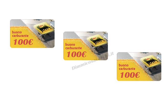 Fastweb: vinci buoni carburante Eni