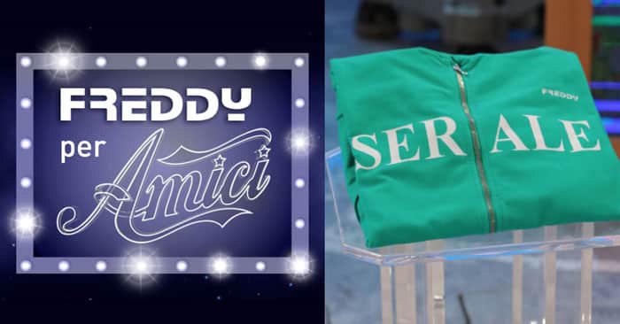 Freddy: vinci felpe autografate ufficiali Amici19