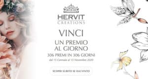 Hervit: "vinci un premio al giorno"