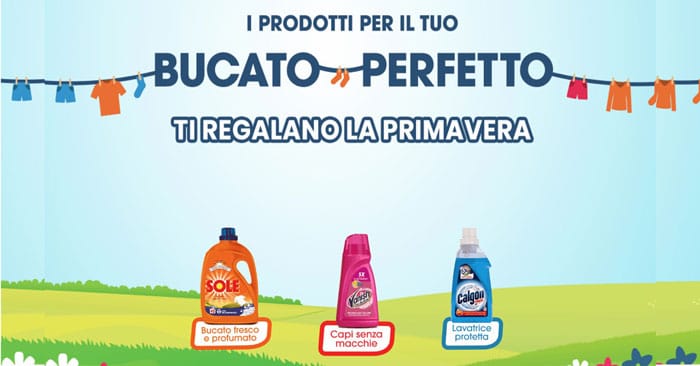 I prodotti per il bucato perfetto ti regalano la primavera