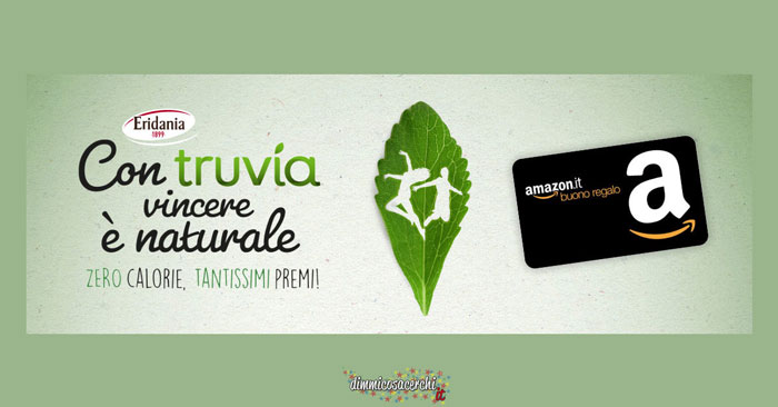 Truvia: vinci gratis buoni Amazon