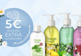 Bottega Verde: 5€ di sconto