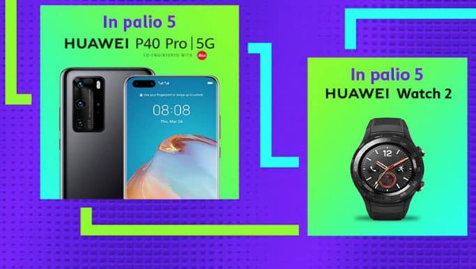 Con TIM Party puoi vincere subito il meglio di Huawei