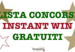 Lista concorsi instant win gratuiti