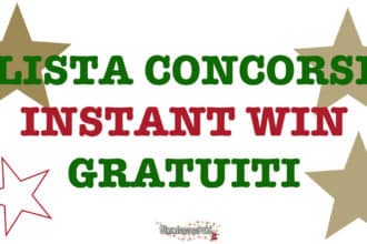 Lista concorsi instant win gratuiti