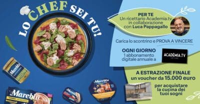 concorso Mareblu Lo Chef Sei Tu 2026 ricettario omaggio abbonamento Academia voucher cucina