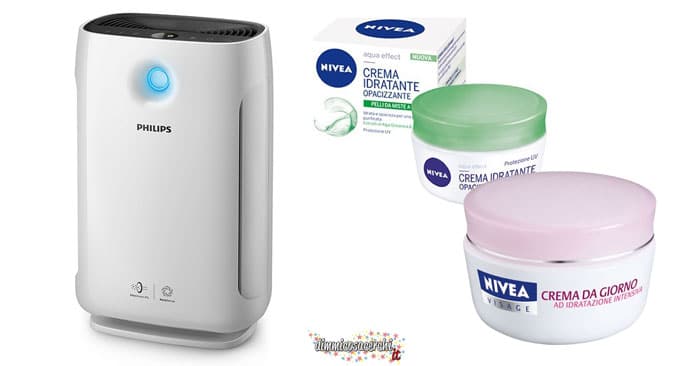 Gesti quotidiani per il benessere Nivea: vinci purificatori Philips