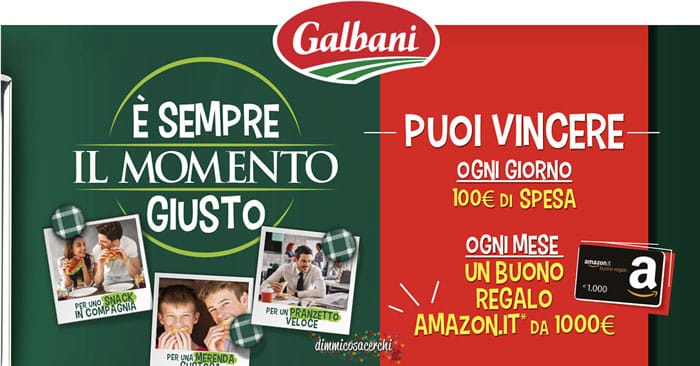 Galbani "è sempre il momento giusto"