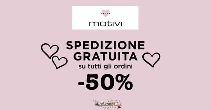 Sconti Motivi + spedizione gratuita