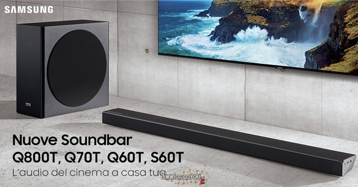 Samsung Soundbar: diventa tester