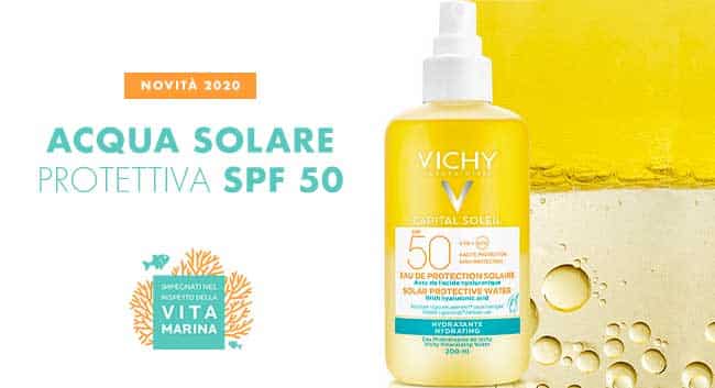 Acqua Solare Protettiva SPF50 Idratante Vichy : diventa tester
