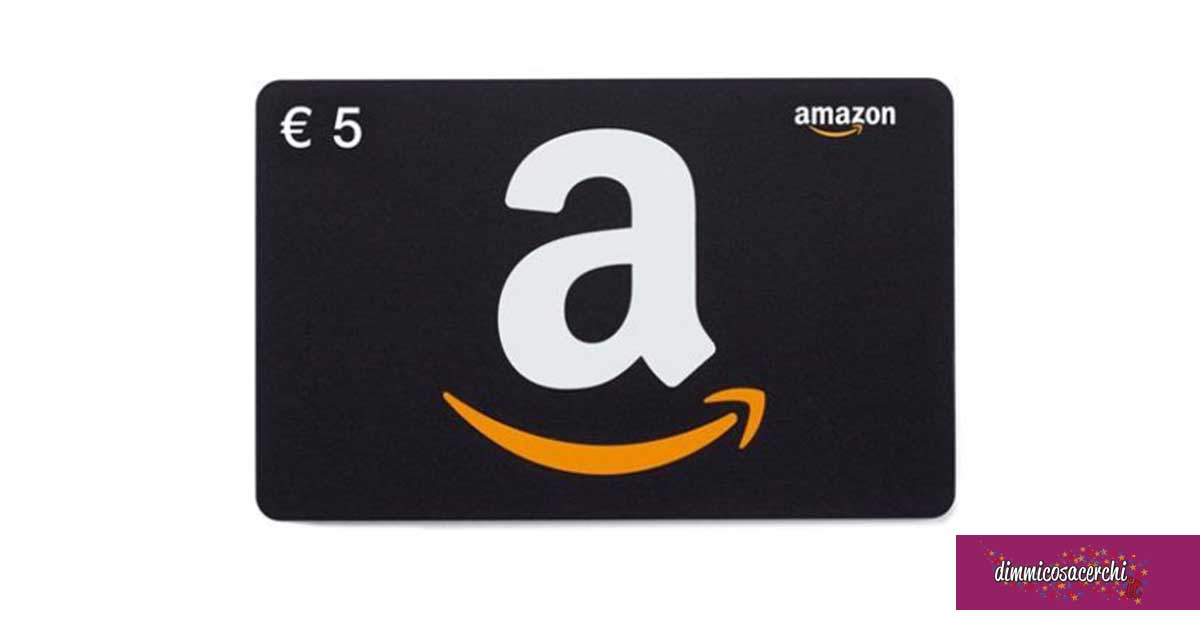 Amazon: 5€ di sconto subito