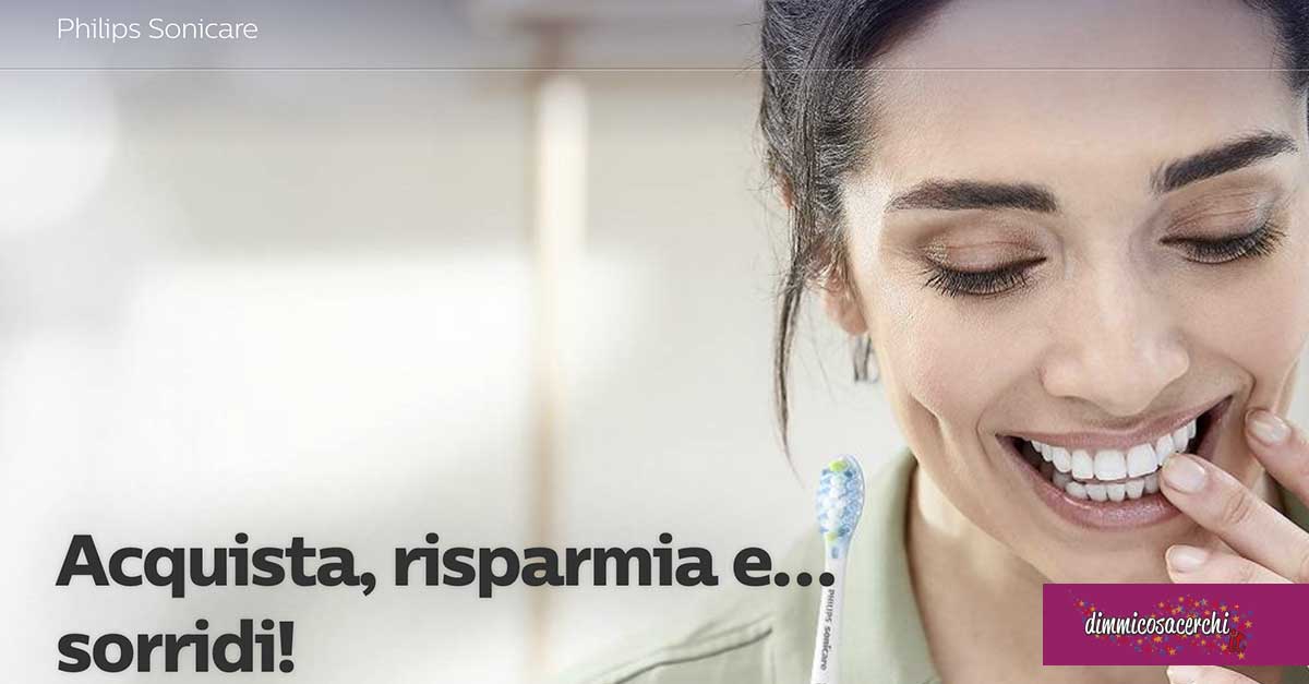 Cashback Philips Sonicare "Acquista, risparmia, sorridi"