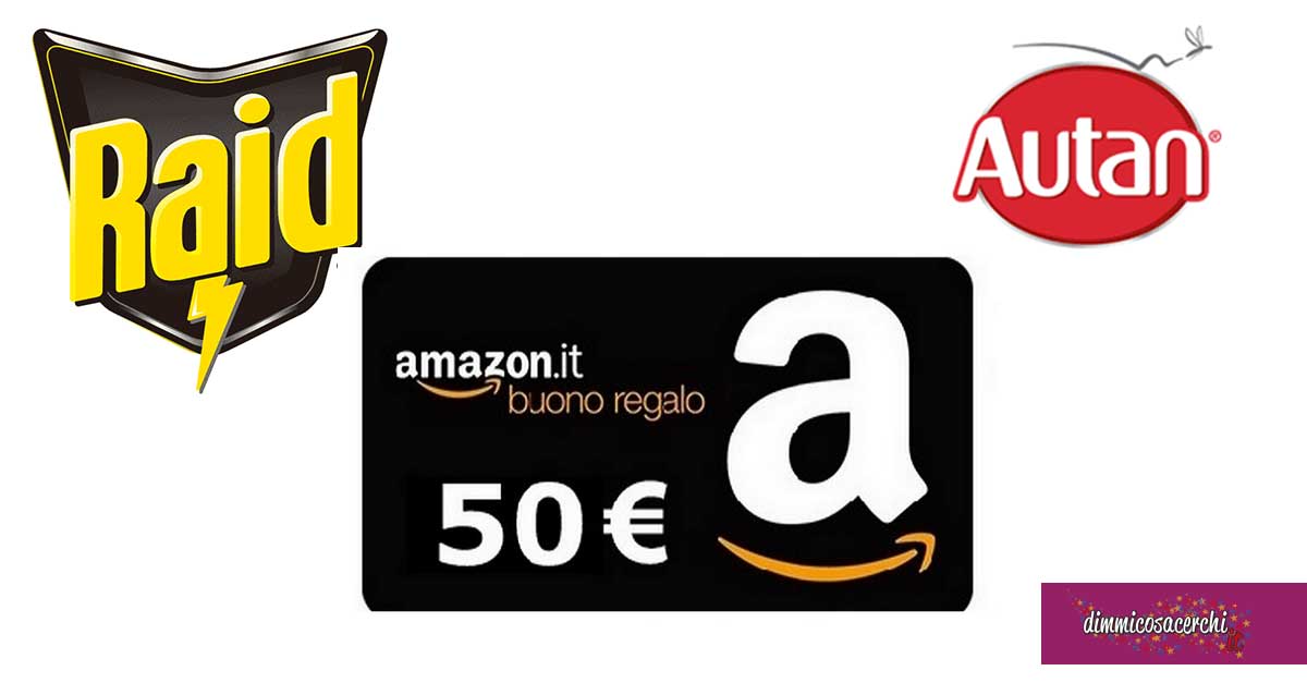 Raid e Autan: vinci buoni Amazon da 50€