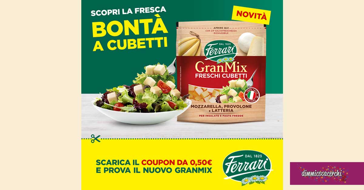 coupon ferrari formaggi