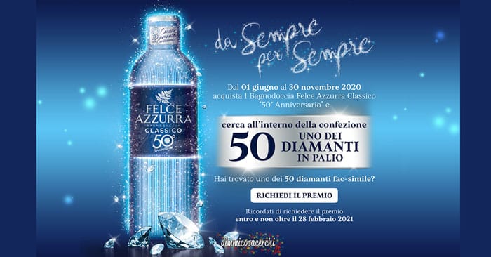 Felce Azzurra: vinci 50 diamanti