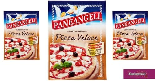 24 bustine Paneangeli Lievito Istantaneo Pizza Veloce