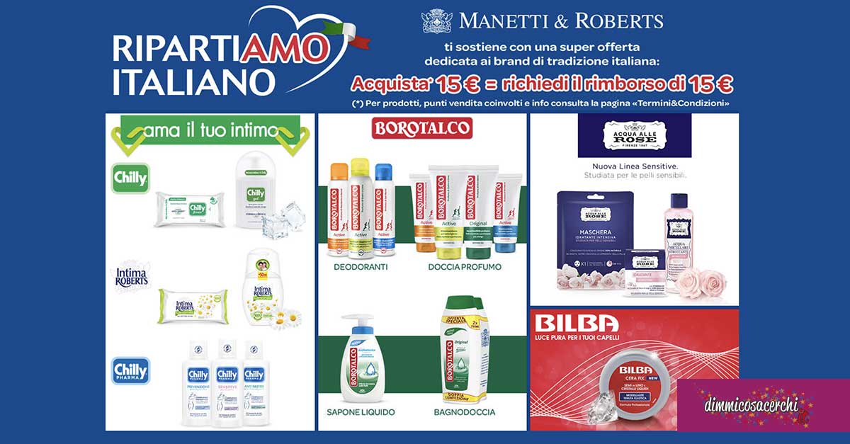 Manetti e Roberts "Ripartiamo Italiano"