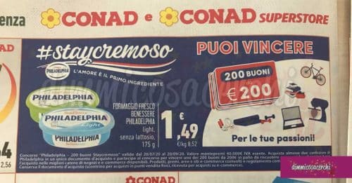 Philadelphia "200 buoni Staycremoso"