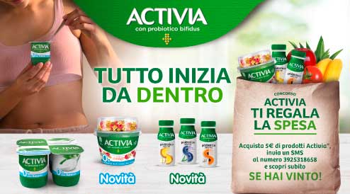 Activia ti Regala la Spesa