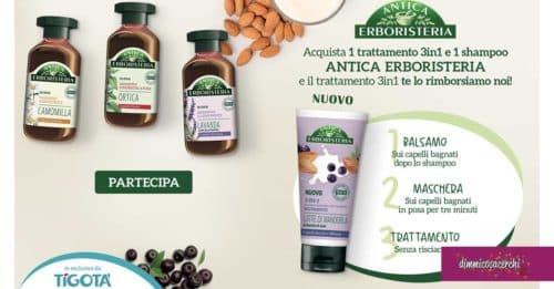 Cashback Antica Erboristeria