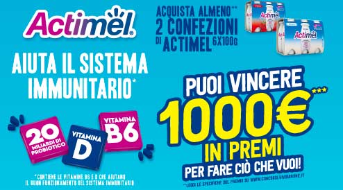 "Fai la mossa giusta" con Actimel