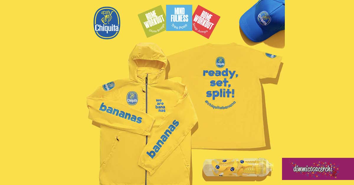 Chiquita: vinci premi per il fitness