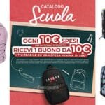 Spazio Conad Catalogo Scuola 2026 buoni da 10 euro ogni 10 euro spesi materiali scolastici