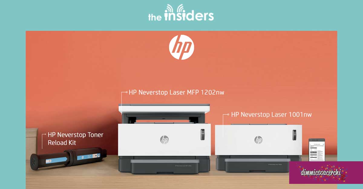 Stampanti Laser HP Neverstop: diventa tester